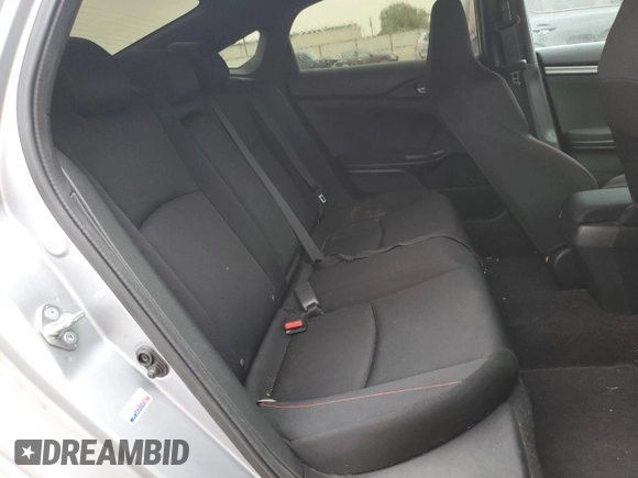 2017 Honda Civic Sedan Si with VIN 2HGFC1E51HH705216, listed as a Copart auction lot 77645594 with 77,086 mi miles and Salvage Title. Bid and sale history available at carsss.com. Image 10.