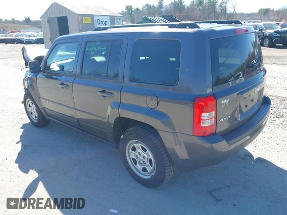 2015 Jeep Patriot Sport with VIN 1C4NJRBB6FD408803, listed as a IAAI auction lot 41808339 with 79,631 mi miles and . Bid and sale history available at carsss.com. Image 3.