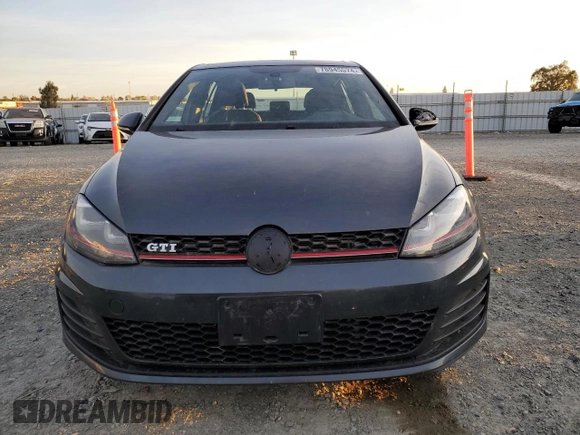 2015 Volkswagen Golf GTI S with VIN 3VW5T7AU2FM008708, listed as a Copart auction lot 78945574 with 80,898 mi miles and Salvage Title. Bid and sale history available at carsss.com. Image 5.