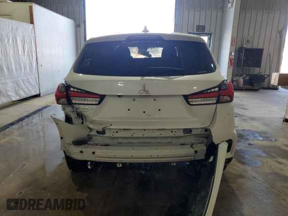 2020 Mitsubishi Outlander Sport ES 2.0 with VIN JA4AR3AU5LU013508, listed as a Copart auction lot 53427505 with 0 mi miles and Salvage Title. Bid and sale history available at carsss.com. Image 6.