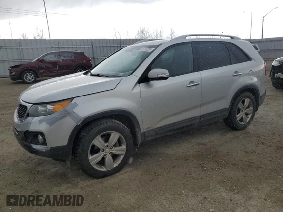 2013 Kia Sorento EX with VIN 5XYKUDA20DG401262, listed as a Copart auction lot 53732255 with 196,064 mi miles and Clean Title. Bid and sale history available at carsss.com. Image 1.