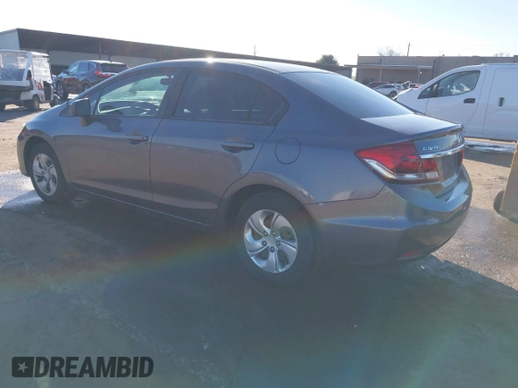 2014 Honda Civic LX z VIN 19XFB2F55EE271332, wystawiony jako IAAI lot #41644847 z przebiegiem 161 567 mil mil oraz . Historia ofert i sprzedaży dostępna na DreamBid. Obrazek 3.