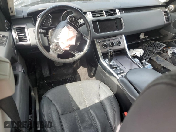 2014 Land Rover Range Rover Sport HSE z VIN SALWR2VF6EA001172, wystawiony jako Copart lot #54972115 z przebiegiem Nie podano mil oraz Szkoda całkowita • Salvage title. Historia ofert i sprzedaży dostępna na DreamBid. Obrazek 8.