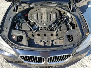 2015 BMW 7 Series 750Li with VIN WBAYE8C59FD781318, listed as a Copart auction lot 74053154 with 62,681 mi miles and Salvage Title. Bid and sale history available at carsss.com. Image 12.