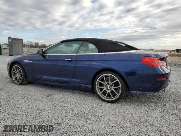 2012 BMW 6 Series 650i z VIN WBALZ3C50CDL70497, wystawiony jako Copart lot #82409164 z przebiegiem 17 982 mil mil oraz Szkoda całkowita • Salvage title. Historia ofert i sprzedaży dostępna na DreamBid. Obrazek 2.