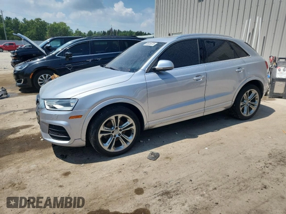 2016 Audi Q3 Premium Plus with VIN WA1EFCFS8GR022195, listed as a Copart auction lot 65636575 with 130,774 mi miles and Clean title. Bid and sale history available at DreamBid. Image 1.