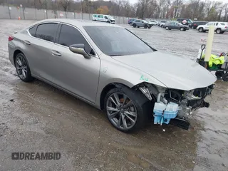 2021 Lexus ES 350 F Sport with VIN 58AGZ1B1XMU098554, listed as a IAAI auction lot 42026390 with 86,171 mi miles and . Bid and sale history available at DreamBid. Image 1.