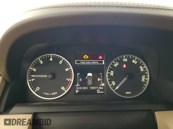 2014 Land Rover LR4 Lux with VIN SALAK2V60EA717175, listed as a Copart auction lot 62162595 with 120,071 mi miles and Salvage title. Bid and sale history available at DreamBid. Image 9.