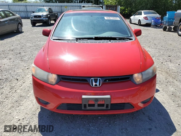 2006 Honda Civic EX with VIN 2HGFG12886H534206, listed as a Copart auction lot 55873935 with 208,748 mi miles and Clean Title. Bid and sale history available at DreamBid. Image 5.