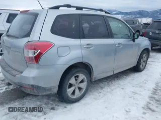 2015 Subaru Forester 2.5i with VIN JF2SJABC0FH578968, listed as a IAAI auction lot 41301723 with 107,252 mi miles. Bid and sale history available at carsss.com. Image 4.