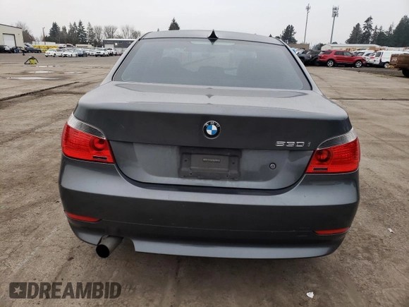 2004 BMW 5 Series 530i with VIN WBANA735X4B813324, listed as a Copart auction lot 88777275 with 142,990 mi miles and Salvage Title. Bid and sale history available at DreamBid. Image 6.