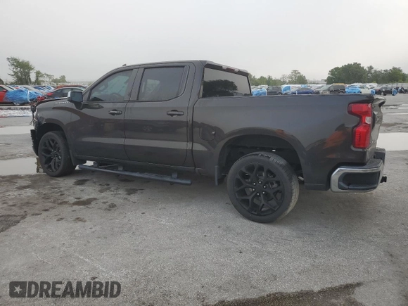2021 Chevrolet Silverado 1500 LT with VIN 1GCPWCEK5MZ285692, listed as a Copart auction lot 51211175 with 97,733 mi miles and Non Repairable. Bid and sale history available at DreamBid. Image 2.