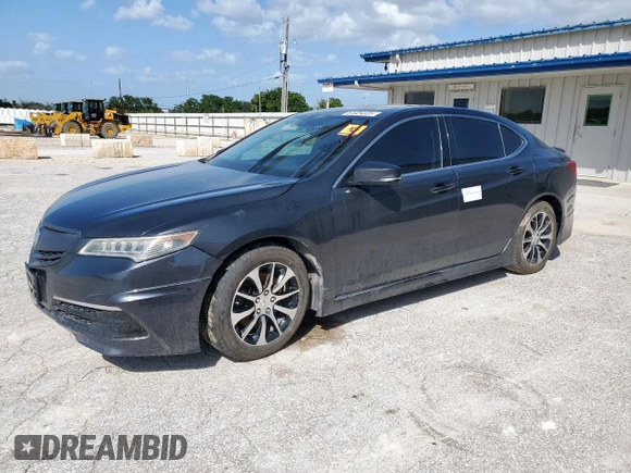 2016 Acura TLX Technology with VIN 19UUB3F53GA004243, listed as a Copart auction lot 61024325 with Not provided miles and Salvage title. Bid and sale history available at DreamBid. Image 1.