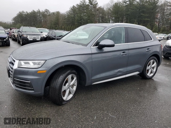 2020 Audi Q5 Premium Plus with VIN WA1BNAFY1L2096060, listed as a Copart auction lot 36962283 with 13,084 mi miles. Bid and sale history available at carsss.com. Image 1.