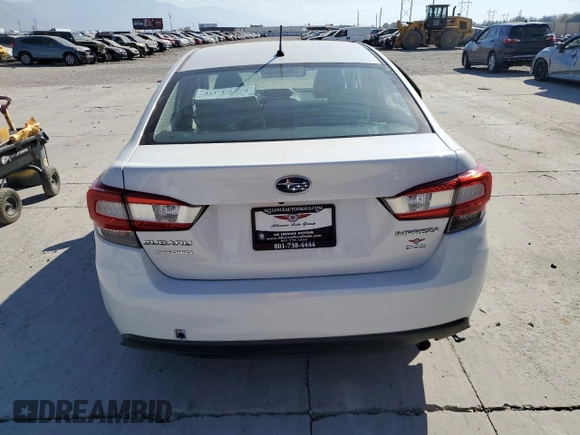 2021 Subaru Impreza with VIN 4S3GKAB69M3600925, listed as a Copart auction lot 75690434 with 46,784 mi miles and Salvage Title. Bid and sale history available at carsss.com. Image 6.