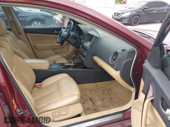 2009 Nissan Maxima SV with VIN 1N4AA51E89C841882, listed as a IAAI auction lot 42146151 with 132,425 mi miles and . Bid and sale history available at DreamBid. Image 5.