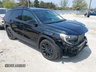 2020 GMC Terrain SLE z VIN 3GKALMEV4LL174737, wystawiony jako IAAI lot #42143733 z przebiegiem 108 759 mil mil oraz . Historia ofert i sprzedaży dostępna na DreamBid. Obrazek 1.