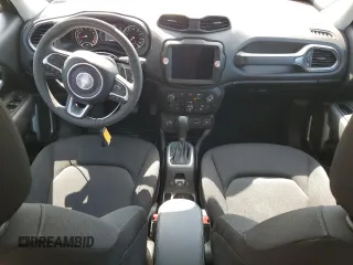2023 Jeep Renegade Latitude with VIN ZACNJDB12PPP72954, listed as a Copart auction lot 54257005 with 25,320 mi miles and Clean Title. Bid and sale history available at carsss.com. Image 8.