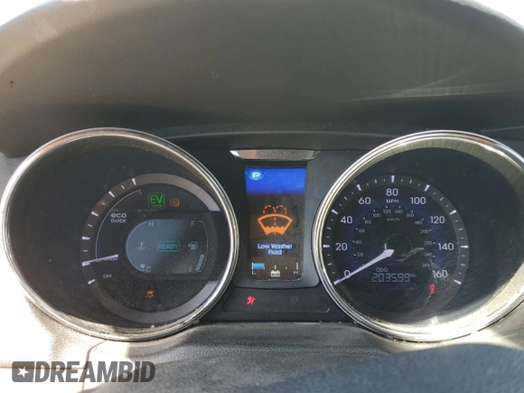 2013 Hyundai Sonata with VIN KMHEC4A44DA079898, listed as a Copart auction lot 54021585 with 203,599 mi miles and Salvage Title. Bid and sale history available at carsss.com. Image 9.
