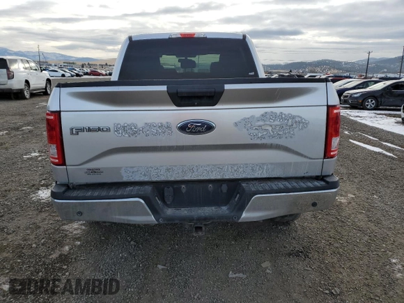 2015 Ford F-150 XLT with VIN 1FTEW1EG1FFA90068, listed as a Copart auction lot 84421594 with 150,386 mi miles and Salvage title. Bid and sale history available at DreamBid. Image 6.