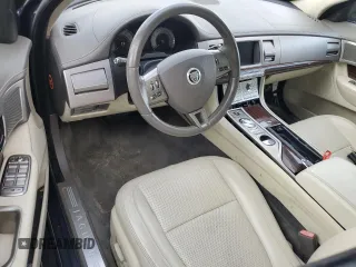 2010 Jaguar XF Premium Luxury with VIN SAJWA0GBXALR74276, listed as a Copart auction lot 79455534 with 0 mi miles and Salvage Title. Bid and sale history available at carsss.com. Image 8.