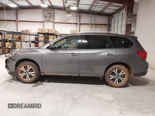 2019 Nissan Pathfinder SV with VIN 5N1DR2MM1KC628212, listed as a IAAI auction lot 41815898 with 139,375 mi miles. Bid and sale history available at carsss.com. Image 14.