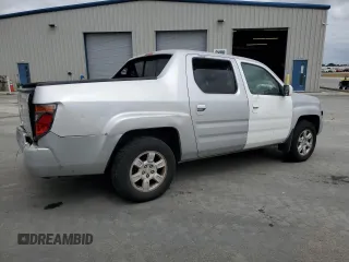 2006 Honda Ridgeline RTL with VIN 2HJYK16566H520340, listed as a Copart auction lot 54568505 with 168,187 mi miles and Salvage Title. Bid and sale history available at carsss.com. Image 3.