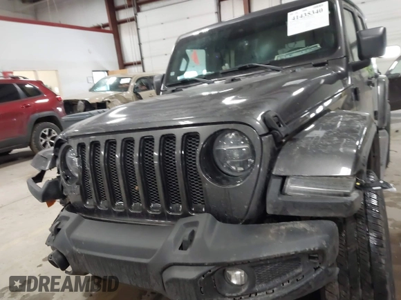 2020 Jeep Wrangler Unlimited Sahara with VIN 1C4HJXEN8LW293757, listed as a IAAI auction lot 41435340 with 28,385 mi miles. Bid and sale history available at carsss.com. Image 12.