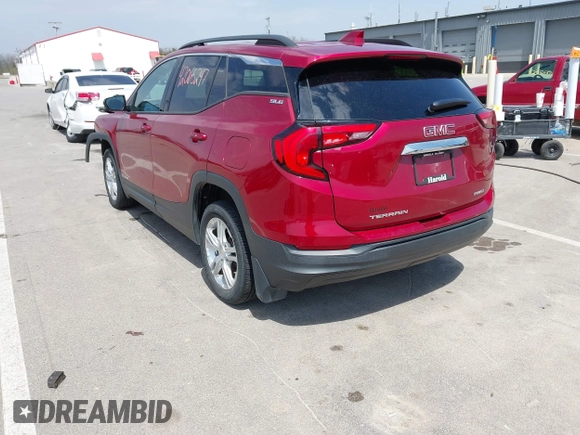 2018 GMC Terrain SLE z VIN 3GKALTEV2JL210805, wystawiony jako IAAI lot #42065247 z przebiegiem 83 398 mil mil oraz . Historia ofert i sprzedaży dostępna na DreamBid. Obrazek 3.