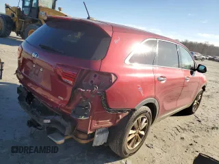 2020 Kia Sorento LX with VIN 5XYPG4A3XLG677565, listed as a Copart auction lot 45610405 with 117,703 mi miles and Salvage Title. Bid and sale history available at carsss.com. Image 3.