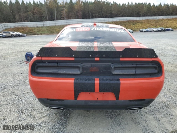 2016 Dodge Challenger SXT Plus with VIN 2C3CDZAG5GH337727, listed as a Copart auction lot 77397604 with 0 mi miles and Salvage Title. Bid and sale history available at carsss.com. Image 6.