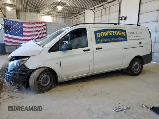 2021 Mercedes-Benz Metris Cargo with VIN W1YV0CEY6M3857204, listed as a Copart auction lot 47120605 with Not Provided miles and Salvage Title. Bid and sale history available at DreamBid. Image 1.