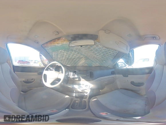 2006 Hyundai Accent GLS with VIN KMHCN46C76U053685, listed as a Copart auction lot 46544965 with 288,694 mi miles and Salvage Title. Bid and sale history available at carsss.com. Image 13.