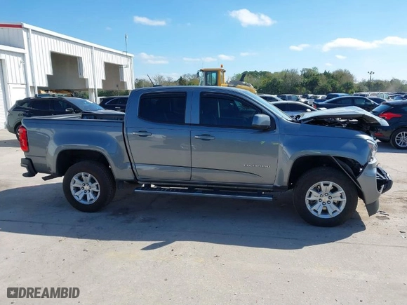 2022 Chevrolet Colorado 2WD LT with VIN 1GCGSCEA6N1299202, listed as a IAAI auction lot 41634986 with 39,762 mi miles. Bid and sale history available at carsss.com. Image 13.