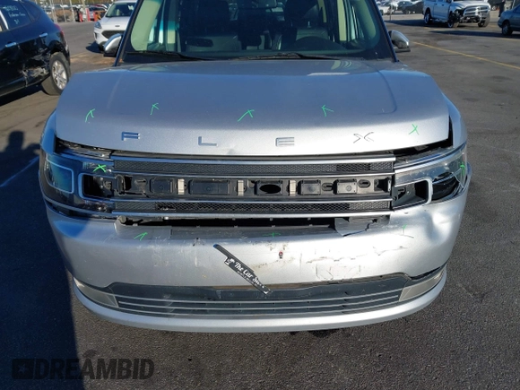 2013 Ford Flex Limited with VIN 2FMHK6D83DBD02351, listed as a IAAI auction lot 40977231 with 194,651 mi miles. Bid and sale history available at carsss.com. Image 6.