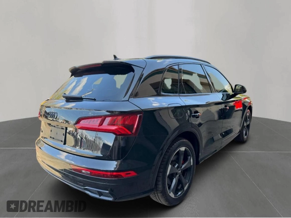 2020 Audi SQ5 with VIN WA1C4AFY1L203717, listed as a Copart auction lot 54453365 with 161,278 mi miles and Clean Title. Bid and sale history available at DreamBid. Image 4.
