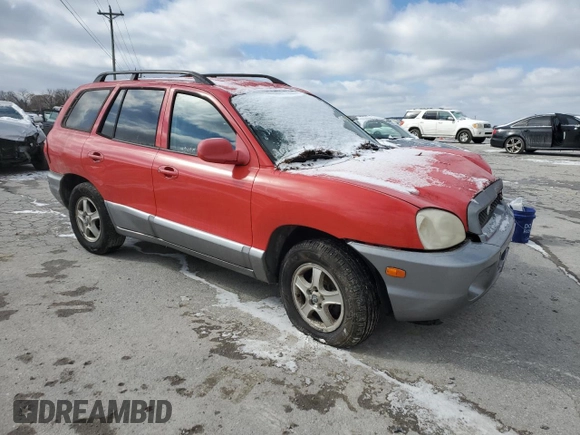 2003 Hyundai Santa Fe with VIN KM8SB12B83U521452, listed as a Copart auction lot 46037565 with 344,589 mi miles and Clean Title. Bid and sale history available at carsss.com. Image 4.