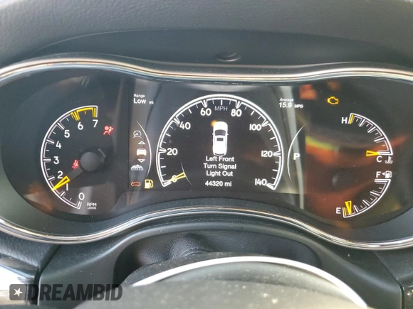 2020 Jeep Grand Cherokee Trailhawk with VIN 1C4RJFLT1LC190827, listed as a Copart auction lot 81197344 with 44,320 mi miles and Salvage title. Bid and sale history available at DreamBid. Image 9.