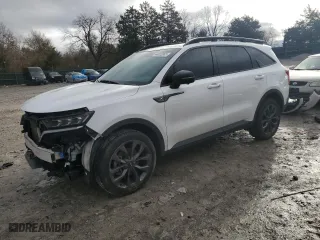2022 Kia Sorento SX with VIN 5XYRKDLF3NG118070, listed as a Copart auction lot 44022865 with 54,849 mi miles and Salvage Title. Bid and sale history available at carsss.com. Image 1.