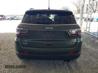 2018 Jeep Compass Limited with VIN 3C4NJCCB1JT406861, listed as a Copart auction lot 48537535 with 132,091 mi miles and Salvage Title. Bid and sale history available at carsss.com. Image 6.