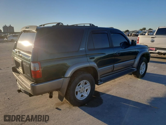 1999 Toyota 4Runner Limited with VIN JT3HN87R3X9029140, listed as a Copart auction lot 81902194 with 202,851 mi miles and Clean title. Bid and sale history available at DreamBid. Image 3.