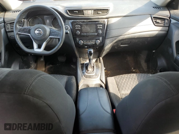 2017 Nissan Rogue SV with VIN KNMAT2MV9HP583331, listed as a Copart auction lot 60802305 with 126,265 mi miles and Salvage title. Bid and sale history available at DreamBid. Image 8.