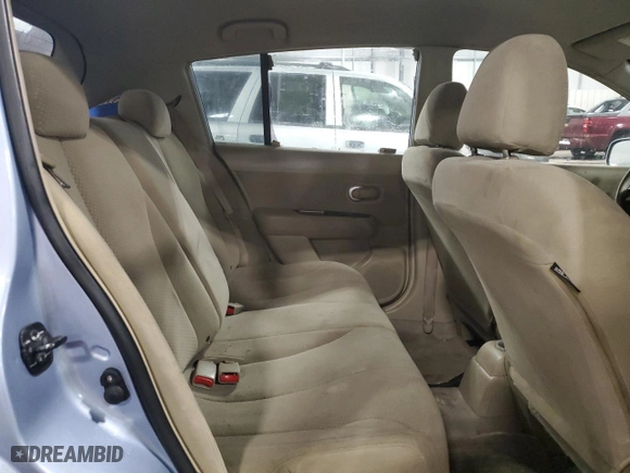 2010 Nissan Versa 1.8 S with VIN 3N1BC1CP9AL380848, listed as a Copart auction lot 45188875 with 198,020 mi miles and Salvage Title. Bid and sale history available at carsss.com. Image 12.