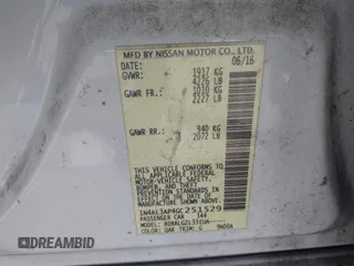 2016 Nissan Altima S with VIN 1N4AL3AP4GC251529, listed as a IAAI auction lot 41825719 with 159,396 mi miles and . Bid and sale history available at DreamBid. Image 9.