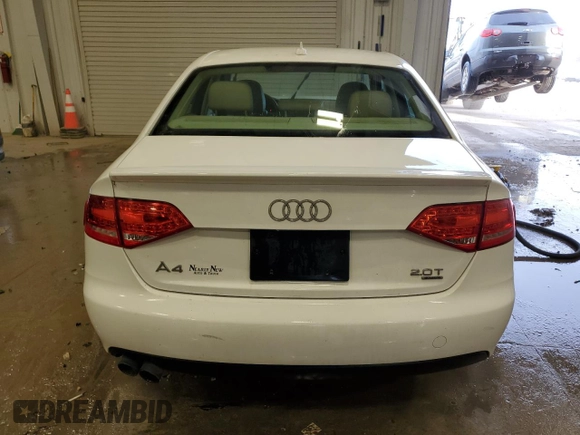 2012 Audi A4 Premium with VIN WAUDFAFL9CA116509, listed as a Copart auction lot 87461174 with 104,326 mi miles and Non Repairable. Bid and sale history available at carsss.com. Image 6.