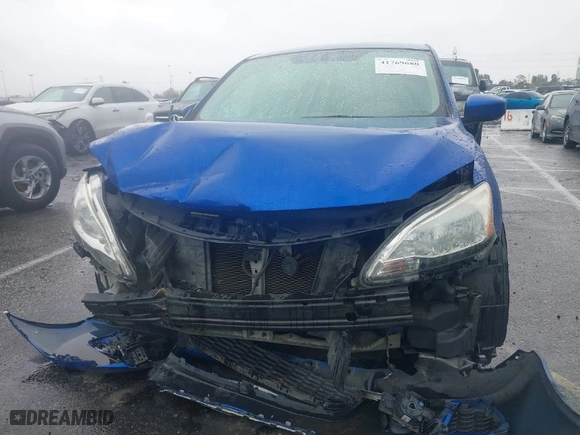 2014 Nissan Sentra SV with VIN 3N1AB7APXEY316010, listed as a IAAI auction lot 41769680 with 115,076 mi miles. Bid and sale history available at carsss.com. Image 6.