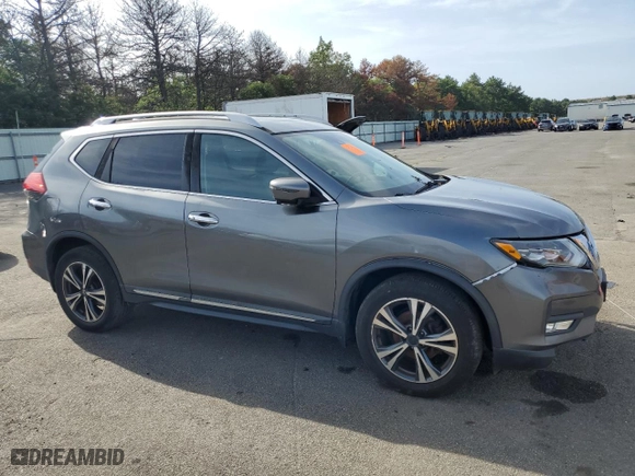 2017 Nissan Rogue SL with VIN 5N1AT2MV5HC760170, listed as a Copart auction lot 66713294 with 127,853 mi miles and Clean Title. Bid and sale history available at carsss.com. Image 4.