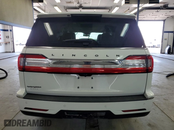 2020 Lincoln Navigator Black Label z VIN 5LMJJ3TT5LEL23937, wystawiony jako Copart lot #54434155 z przebiegiem 22 437 mil mil oraz Szkoda całkowita • Salvage title. Historia ofert i sprzedaży dostępna na DreamBid. Obrazek 6.
