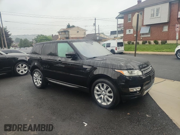 2016 Land Rover Range Rover Sport HSE with VIN SALWR2VF8GA637630, listed as a Copart auction lot 61498725 with 94,666 mi miles and Clean title. Bid and sale history available at DreamBid. Image 1.