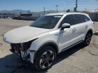 2025 Kia Sorento EX z VIN KNDRJDJHXS5315765, wystawiony jako Copart lot #50366175 z przebiegiem 2 472 mil mil oraz Szkoda całkowita • Salvage title. Historia ofert i sprzedaży dostępna na DreamBid. Obrazek 1.